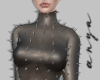 AV | Spikes Dress Black