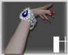 H| Blue Bracelet- Right
