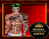 Joker Muscle Tattoo