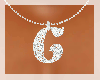 [DF] C silver necklace