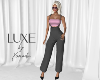 LUXE Pant Fit Grey Pink