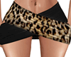 Leopard Drape Skirt Rxl