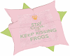 Frog Kiss Chill Pillow
