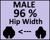 Hip Scaler 96% Male