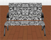 Patterned 3 Person Chair