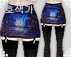 Galaxy Skirt & Stockings