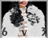 6v3| W Sequin Dress+Fur