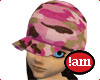 !am pink camo scully hat
