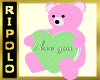 Pinky The Love Bear