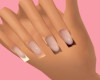 n` brown french tips