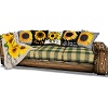 SUNFLOWER CUDDLE COUCH