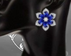 (BR) Blue Earrings FL