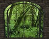 Arched Swamp Window