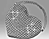 Argent Heart HandBag