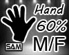 Hand Scale 60% M/F