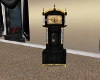 Black granfather clock
