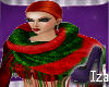 !AC!Scarf Green Red