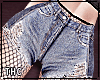   shorts & fishnets