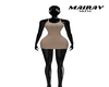 basic dress brown