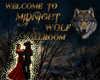 Midnight wolf club sign