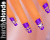 HB Dainty Purple Glitz