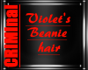 violet's beanie/hair