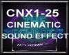 CNX1-25 SOUND EFFECTS