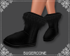 [SC] Fur Boots ~ Black