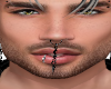 black nose chain ring