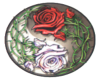 rose yin yang