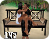 [LM7]Outdoor Bench Kiss
