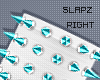 !!S Ankle Spike Teal R