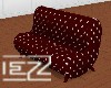 modern EZ couch red