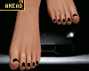 black toes w jewelry