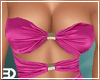 Pink Tie Cocktail Dress