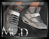 MGD:.K.R Grey Jordans 