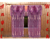 WindyOrganzaDrapesPurple