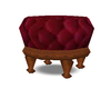 *777* Red Puff Stool