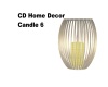 CD Home Decor Candle 6