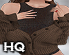 Lety Cardigan Brown