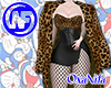 Leopard Coat FullSet