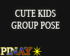 Cute Kids Group Pose 10s