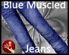 [ww] Blue Muscled jeans