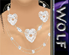 Heart & Diamond necklace