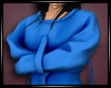 Blue strait jacket