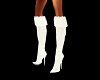 White Feather Boots 