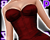 Corset Jump suit/Red