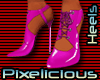 PIX laced Heels PINK