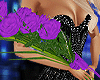 Purple Pageant Bouquet