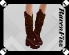 Brown Slouchy CB Boots